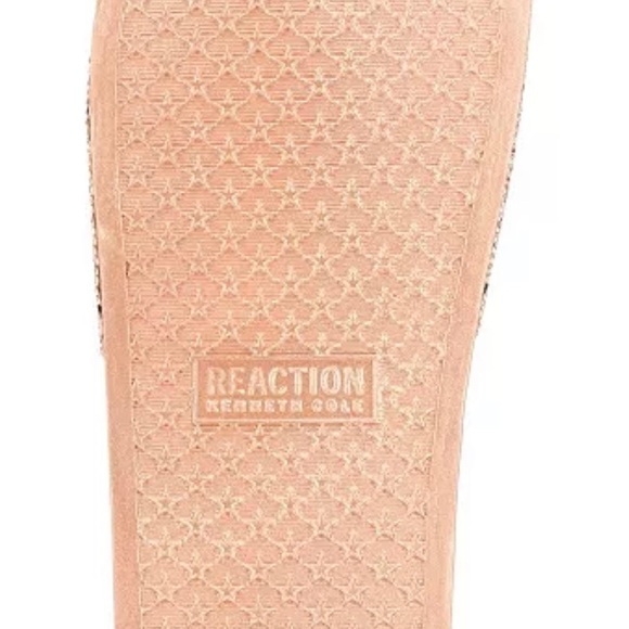 Kenneth Cole Reaction Jewl Slides Flat Sandals - Picture 5 of 5